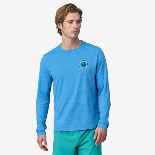 Patagonia Long-Sleeved Capilene® Cool Daily Graphic Shirt Mens